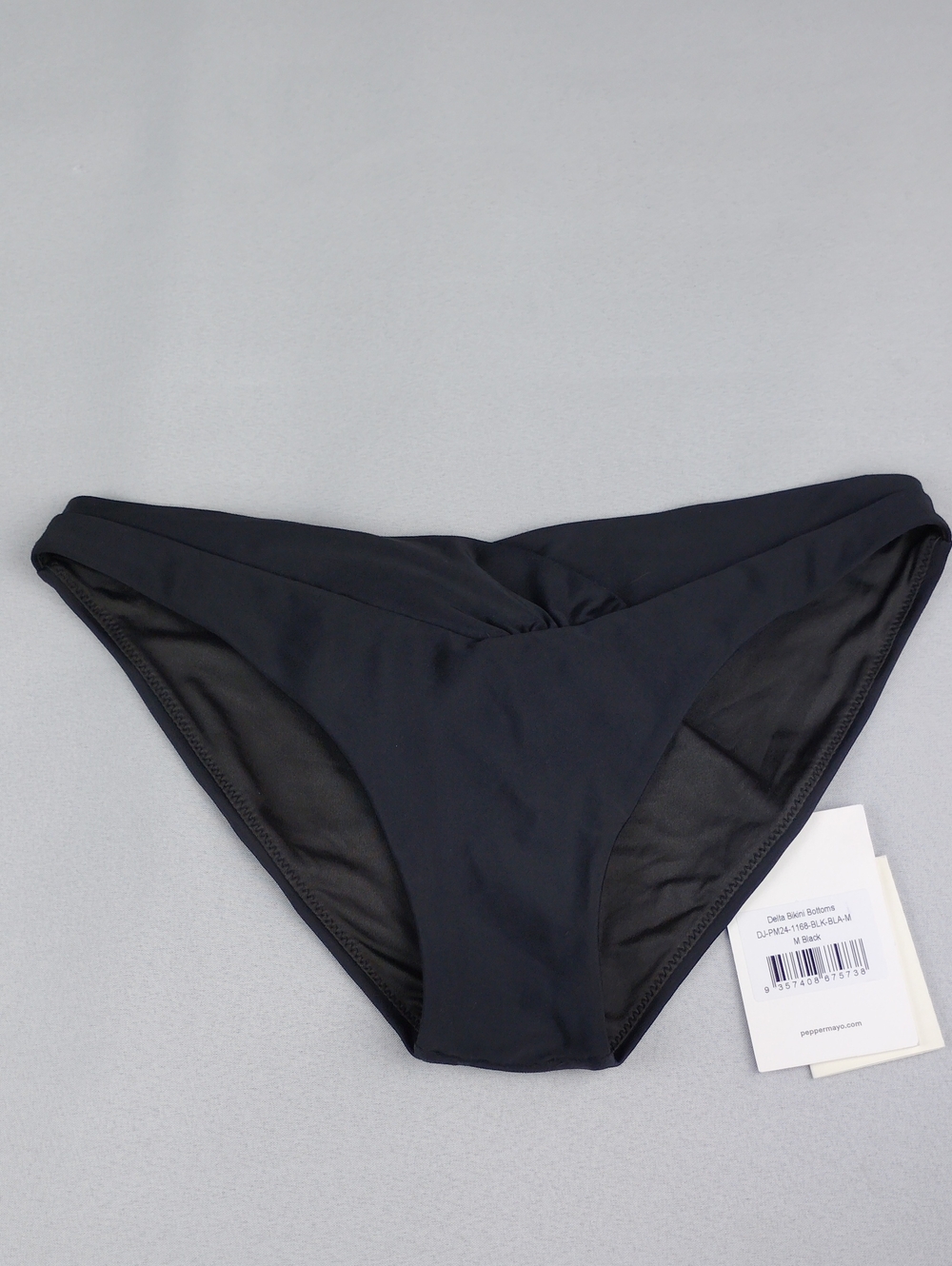 Women's Black Bikini Bottoms by Peppersmay (Unbranded Visible)